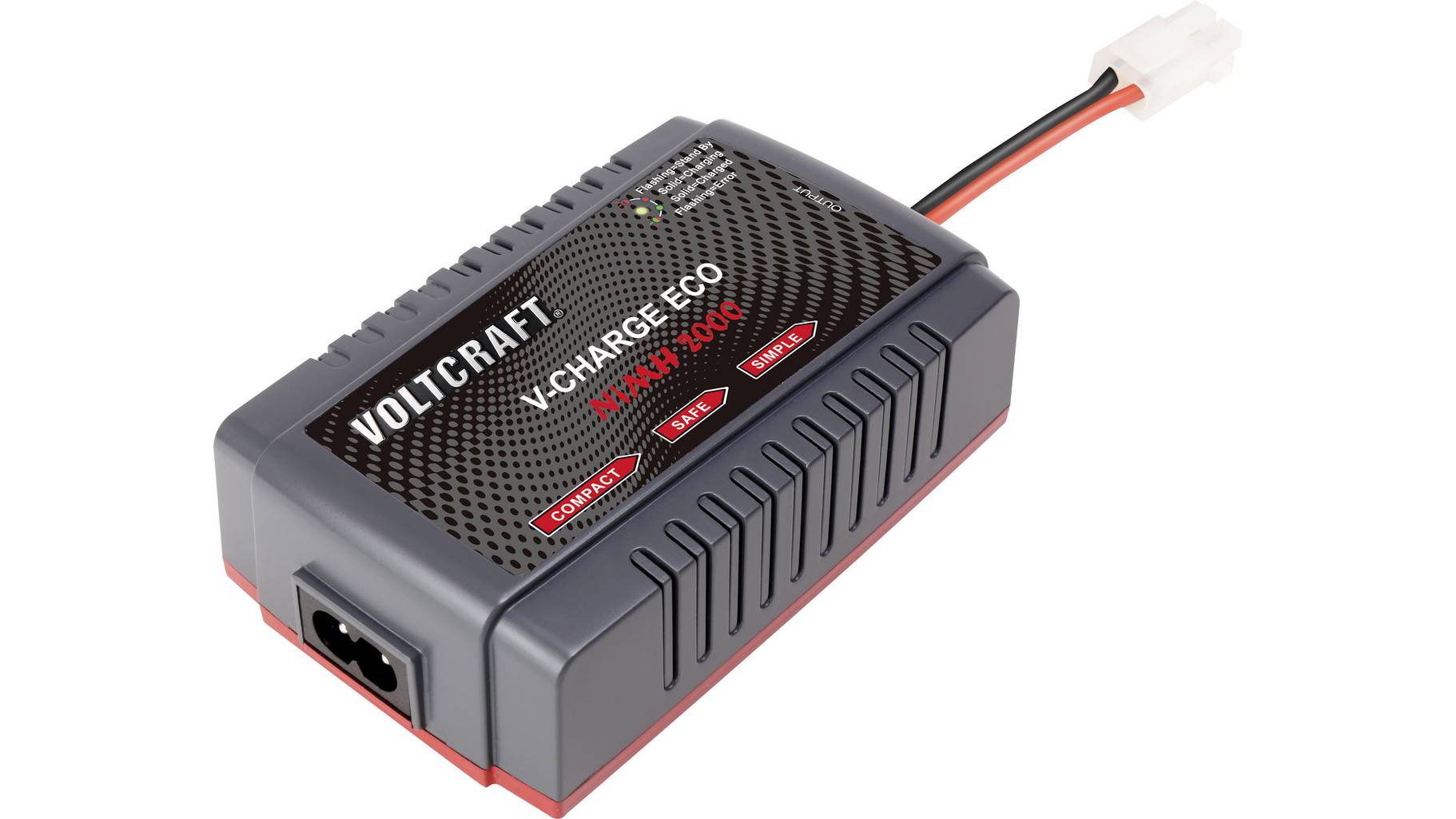 VOLTCRAFT V-Charge Eco NiMh 2000 Chargeur de modélisme 230 V 2 A NiMH, NiCd VOLTCRAFT V-Charge Eco NiMh 2000 Chargeur de modélisme 230 V 2 A NiMH, NiCd