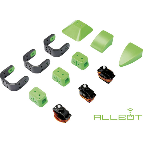 Velleman Roboter Bausatz ALLBOT®-Option Bein mit 3 Servos VR013 Bausatz, Baustein VR013