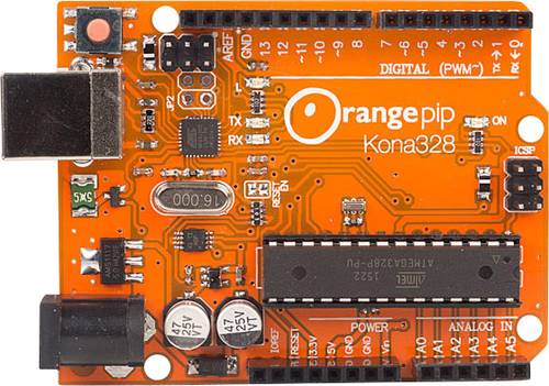 Orangepip Entwicklungsboard KONA328 ATMega328