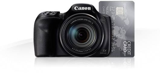 Canon Powershot SX540 HS Digitalkamera 20.3 Megapixel Opt. Zoom: 50 x Schwarz