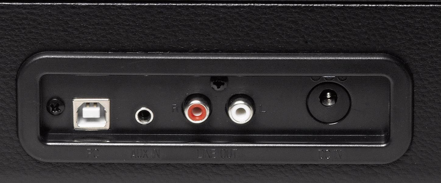 Denver VPL-120 USB-Plattenspieler Schwarz