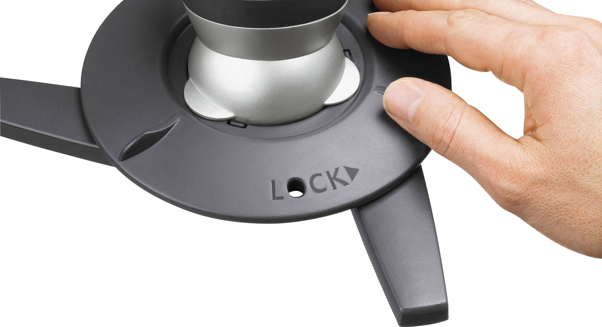 Vogel's EPW 6565 Beamer-Wandhalterung Neigbar, Drehbar Wandabstand (max.): 30 cm Silber