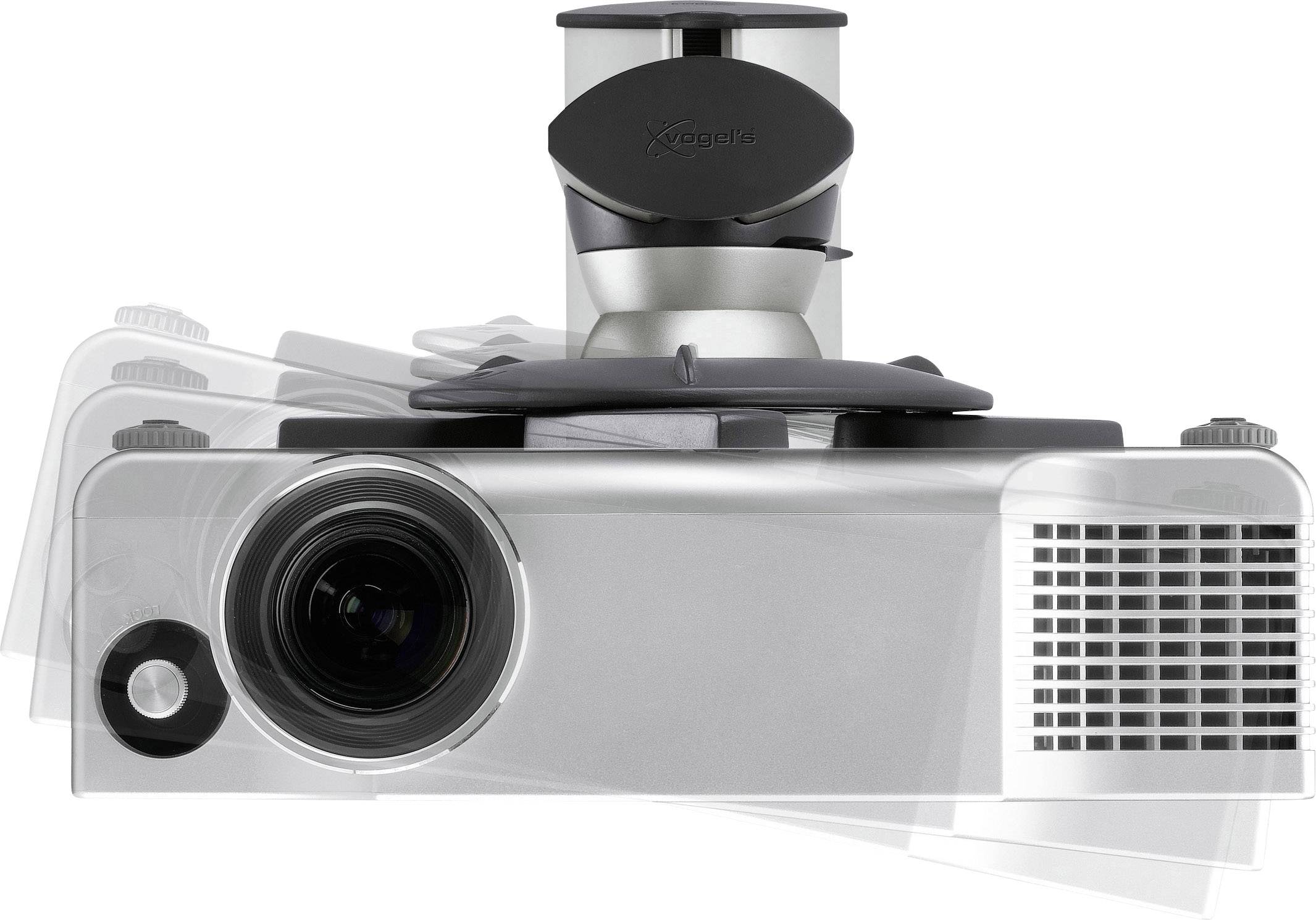 Vogel's EPW 6565 Beamer-Wandhalterung Neigbar, Drehbar Wandabstand (max.): 30 cm Silber