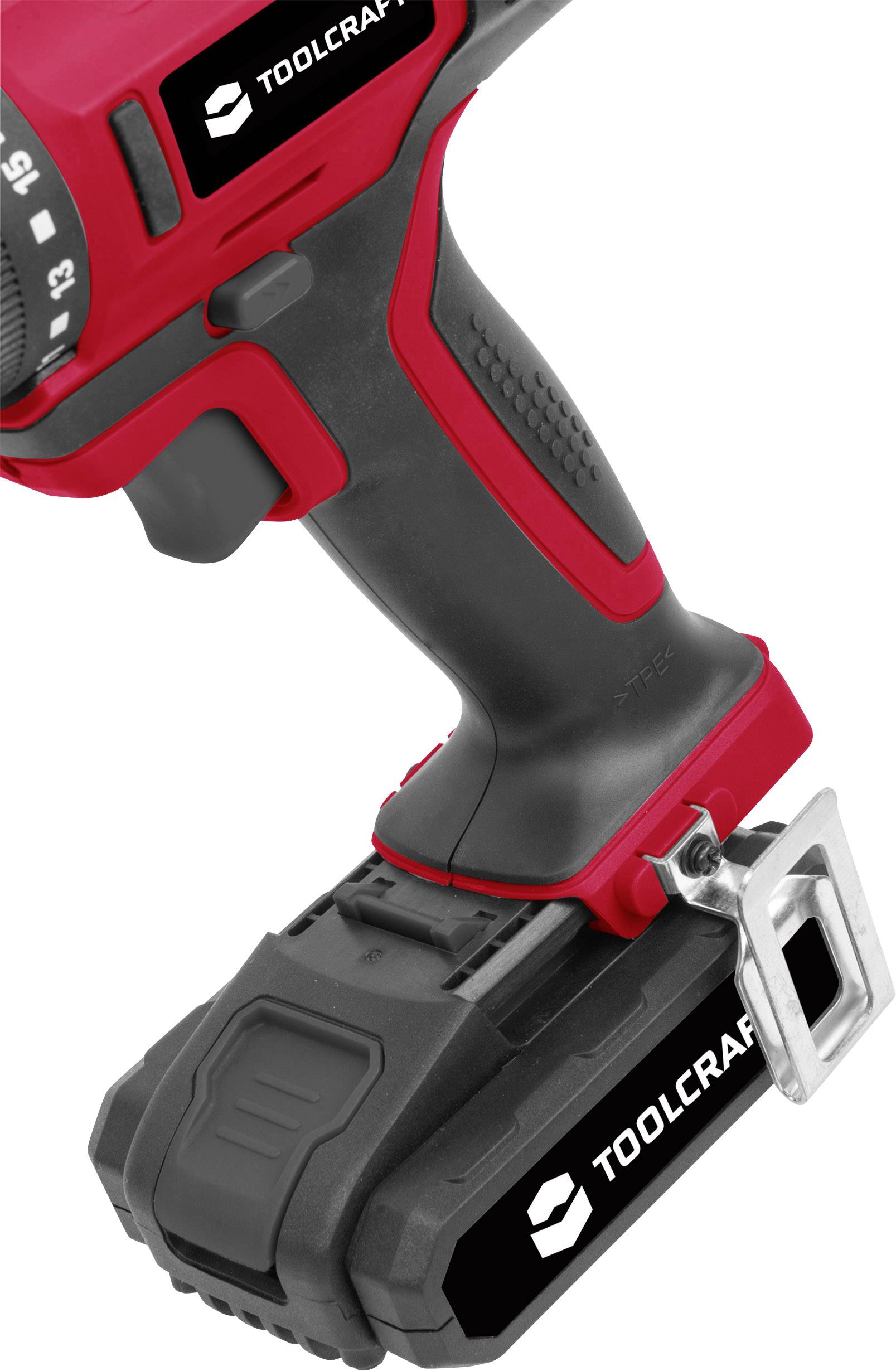 TOOLCRAFT DD 14.4 1414013 Akku-Bohrschrauber 14.4V 1.5Ah Li-Ion inkl. Akku, inkl. Koffer