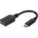 Digitus USB 3.0 Adapter [1x USB 3.0 Stecker C - 1x USB 3.0 Buchse A] DK-300315-001-S mit OTG-Funktion, vergoldete Steckkontakte