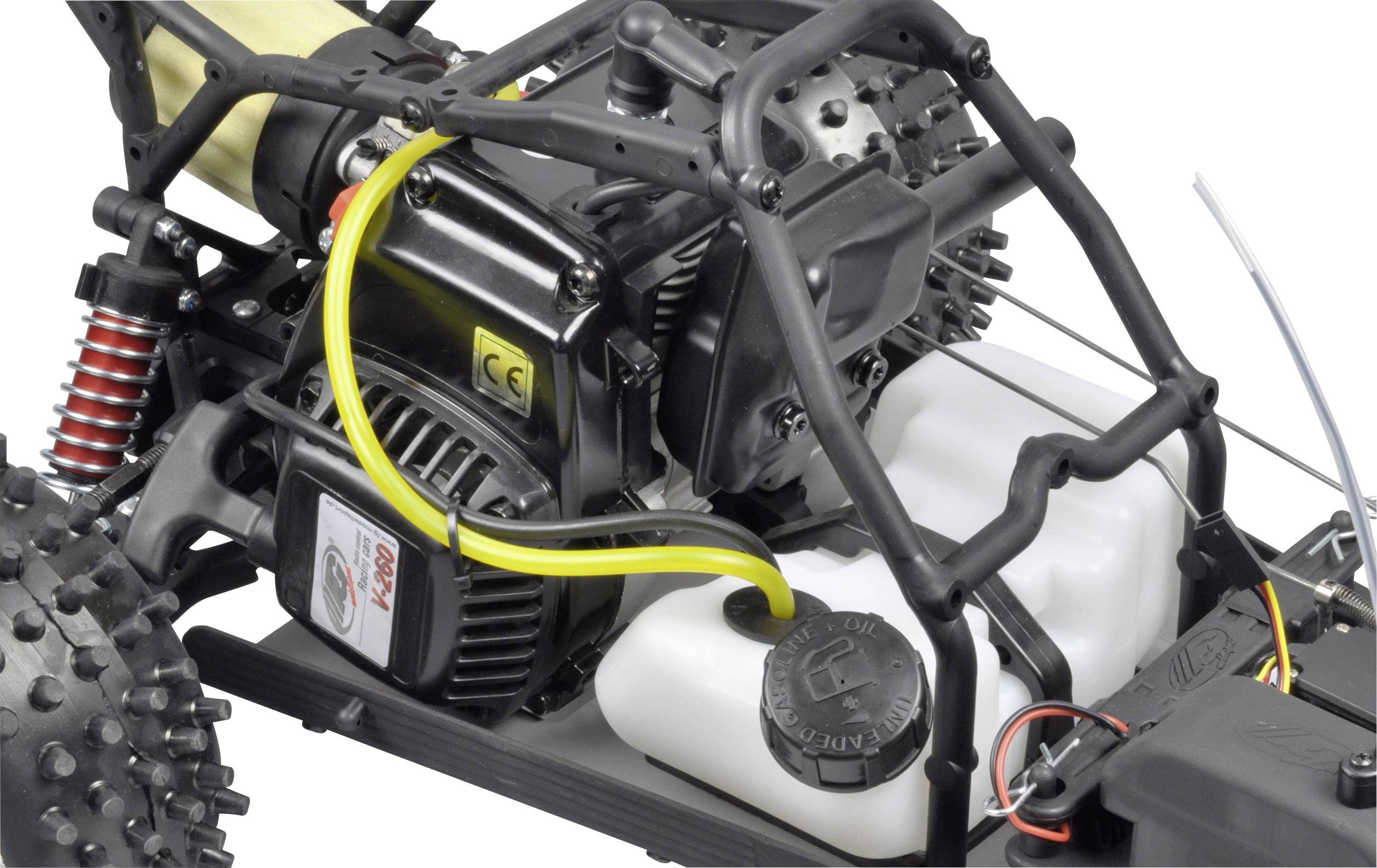 FG Modellsport Marder 1:6 RC Modellauto Benzin Buggy Heckantrieb (2WD) RtR 2,4GHz