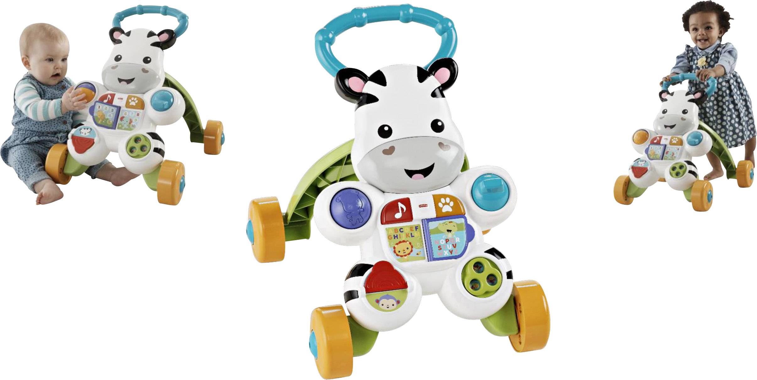 Fisher Price Fisher-Price - Lern mit mir Zebra Lauflernwagen DLD94