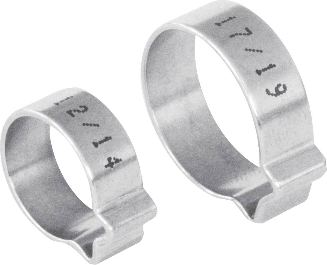 Norma 1-Ohr-Klemme 1107010013 Bündel-Ø-Bereich 11 bis 13 mm Silber