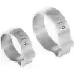 Norma 1-Ohr-Klemme 1107010018 Bündel-Ø-Bereich 16 bis 18mm Silber Norma 1-Ohr-Klemme 1107010018 Bündel-Ø-Bereich 16 bis 18mm Silber