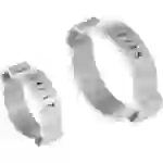 Norma 2-Ohr-Klemme 1107012023 Bündel-Ø-Bereich 20 bis 23mm Silber Norma 2-Ohr-Klemme 1107012023 Bündel-Ø-Bereich 20 bis 23mm Silber