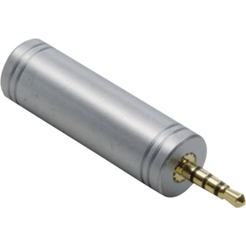 BKL Electronic 1103096 1103096 Klinke Audio Adapter [1x Klinkenstecker 2.5mm - 1x Klinkenbuchse 3.5 mm] Gold