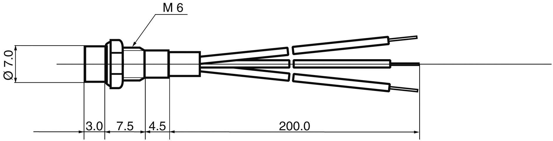 TRU Components BD-0608 24V LED-Signalleuchte mehrfarbig Rot, Grün 24 V/DC