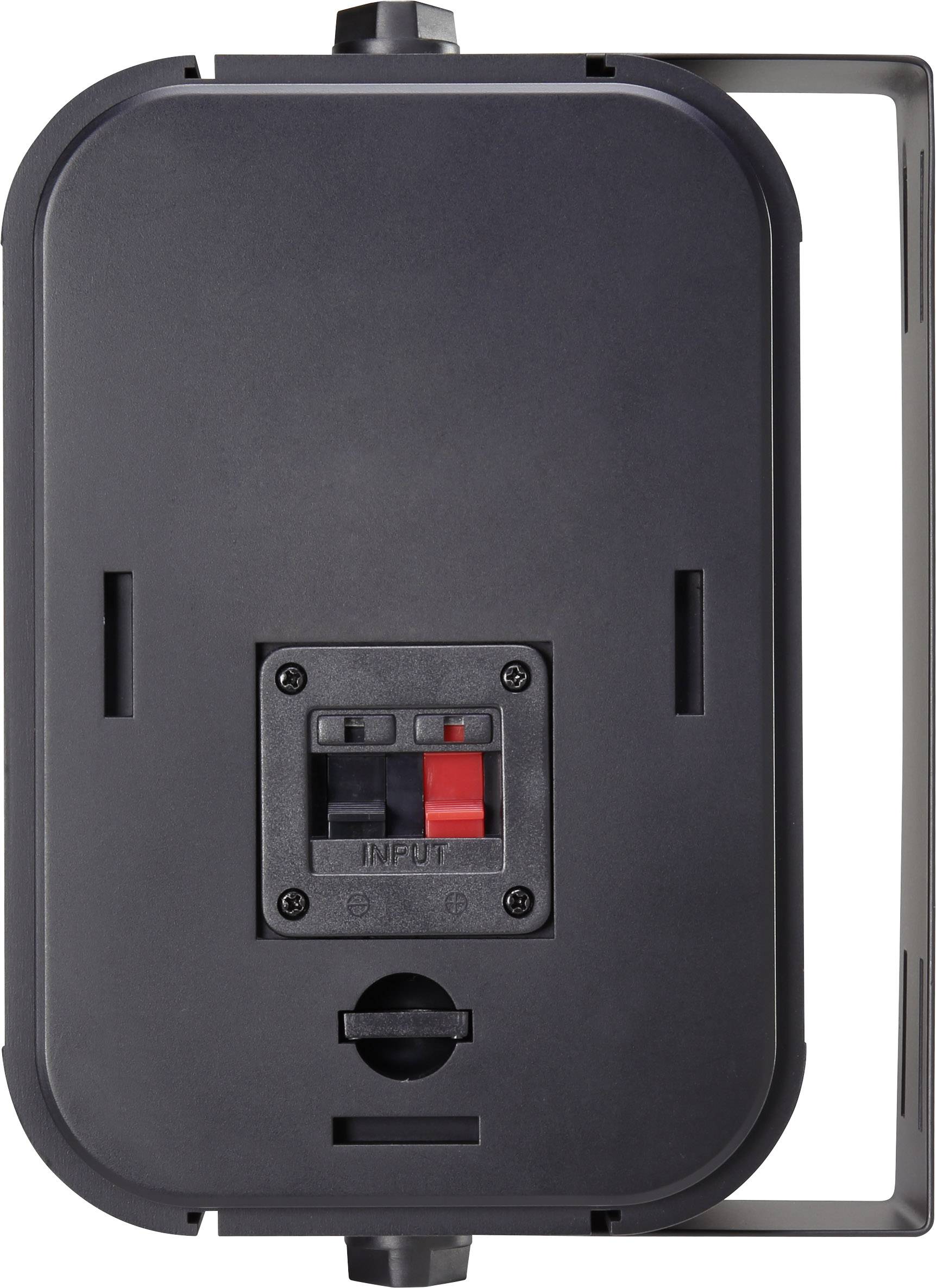 Renkforce Control 250 Außenlautsprecher 30W IP54 Schwarz 1 Paar