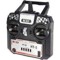 Reely HT-5 Hand-Fernsteuerung 2,4GHz Anzahl Kanäle: 5 inkl. Empfänger Reely HT-5 Hand-Fernsteuerung 2,4GHz Anzahl Kanäle: 5 inkl. Empfänger