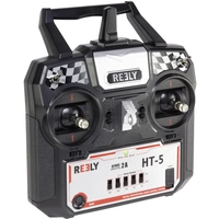 Reely HT-5 Hand-Fernsteuerung 2,4GHz Anzahl Kanäle: 5 inkl. Empfänger Reely HT-5 Hand-Fernsteuerung 2,4GHz Anzahl Kanäle: 5 inkl. Empfänger