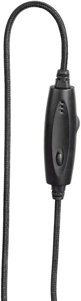 Hama PS4 Headset Insomnia Coal Gaming Headset 3.5 mm Klinke schnurgebunden Over Ear Schwarz