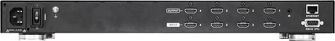 ATEN VM5404H-AT-G 4 Port HDMI-Matrix-Switch mit Fernbedienung 1920 x 1080 Pixel