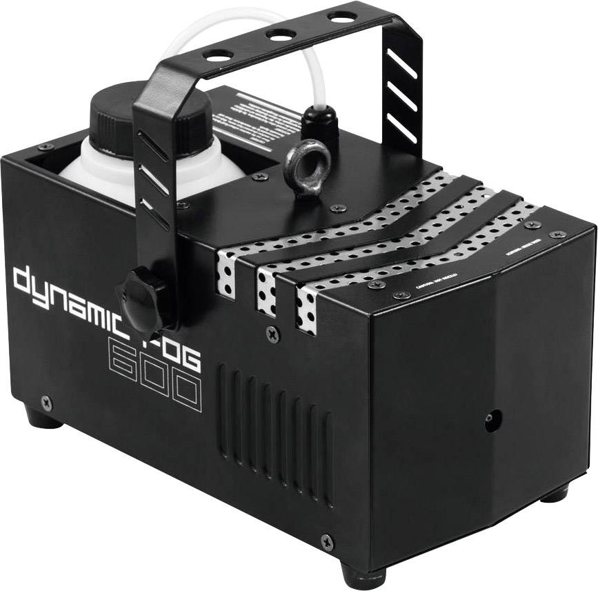 Eurolite DYNAMIC FOG 600 Nebelmaschine inkl. Befestigungsbügel, inkl. Kabelfernbedienung, mit Lichteffekt