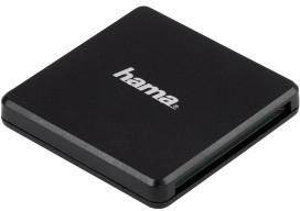Hama 124022 Externer Speicherkartenleser USB-A (USB 3.2 Gen 1) Schwarz
