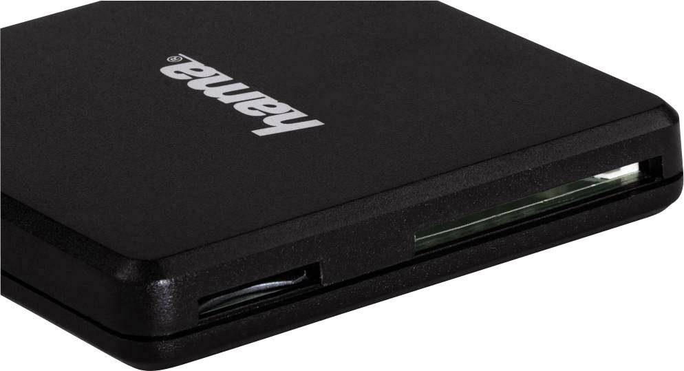 Hama USB 3.0 Multi-Card Reader - Kartenleser (CF I, SD, microSD, MMCplus, SDHC, microSDHC, SDXC, microSDXC)