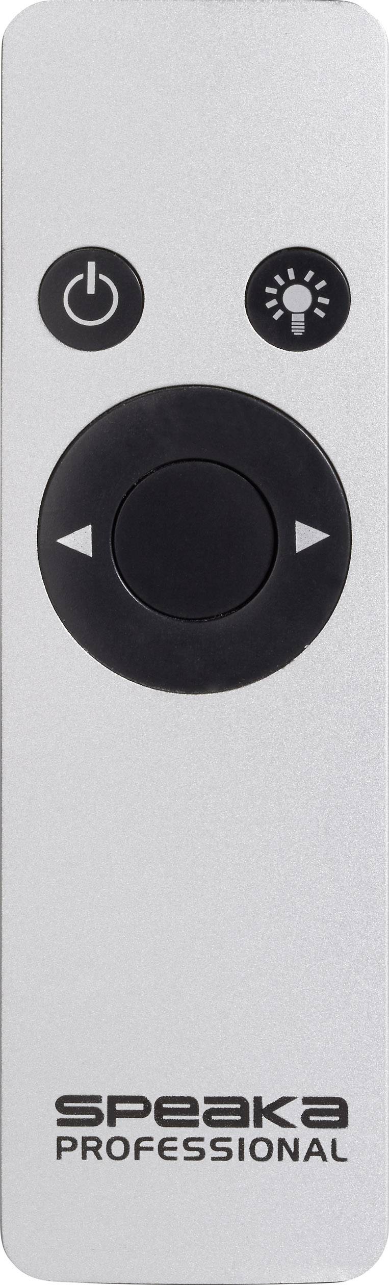 SpeaKa Professional 5 Port HDMI-Switch mit Aluminiumgehäuse, mit Fernbedienung, Ultra HD-fähig 3840 x 2160 Pixel