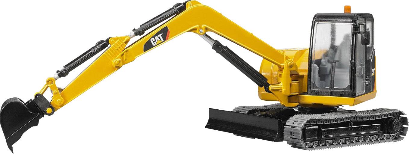 Bruder Baufahrzeug Modell Caterpillar Minibagger Fertigmodell Baufahrzeug Modell
