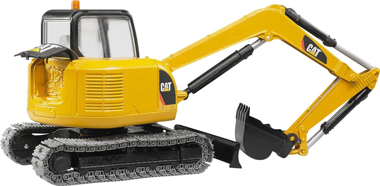 Bruder Baufahrzeug Modell Caterpillar Minibagger Fertigmodell Baufahrzeug Modell