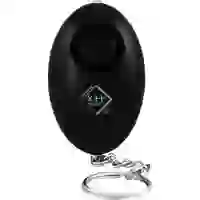 Kh-security Taschenalarm Schwarz mit LED 100103B Kh-security Taschenalarm Schwarz mit LED 100103B
