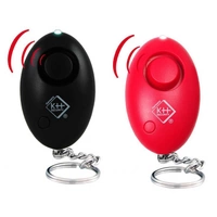 Kh-security Taschenalarm Schwarz mit LED 100103B Kh-security Taschenalarm Schwarz mit LED 100103B
