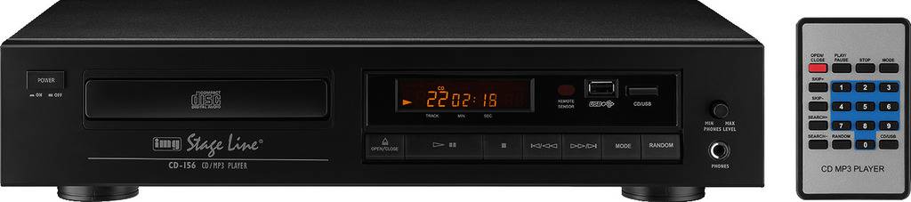 IMG STAGELINE CD-156 DJ Single CD MP3 Player