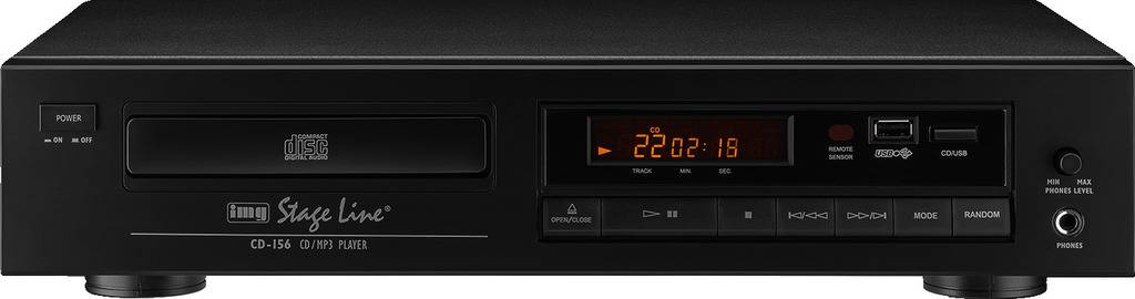 IMG STAGELINE CD-156 DJ Single CD MP3 Player