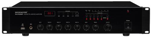 Monacor PA-312DMP ELA-Verstärker 120W 5-Kanal