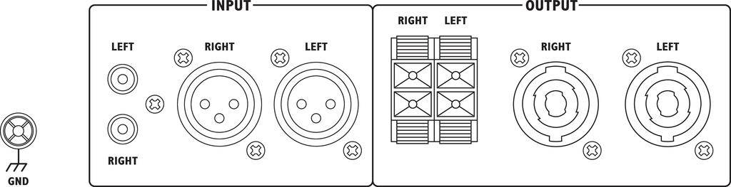 IMG StageLine STA-125 PA Verstärker RMS Leistung je Kanal an 4 Ohm: 100 W