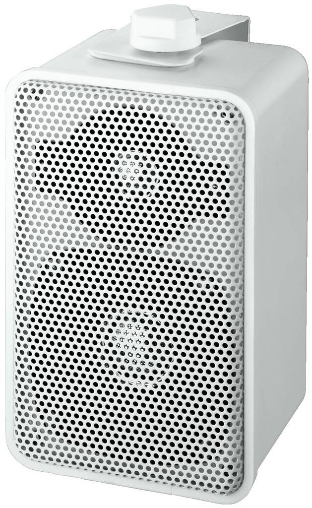 Monacor MKS-42/WS Wandlautsprecher 40W 4Ω Weiß 1 Paar