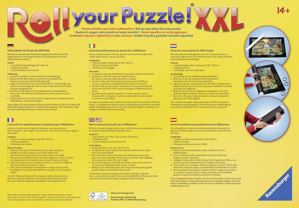 Ravensburger - Roll Your Puzzle XXL 17957 Roll your Puzzle! XXL '16 1St.