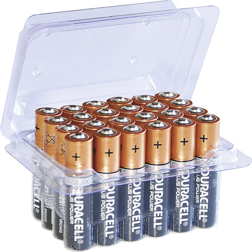 Duracell Plus Power LR03 Box Micro (AAA)-Batterie Alkali-Mangan 1.5V 24St.