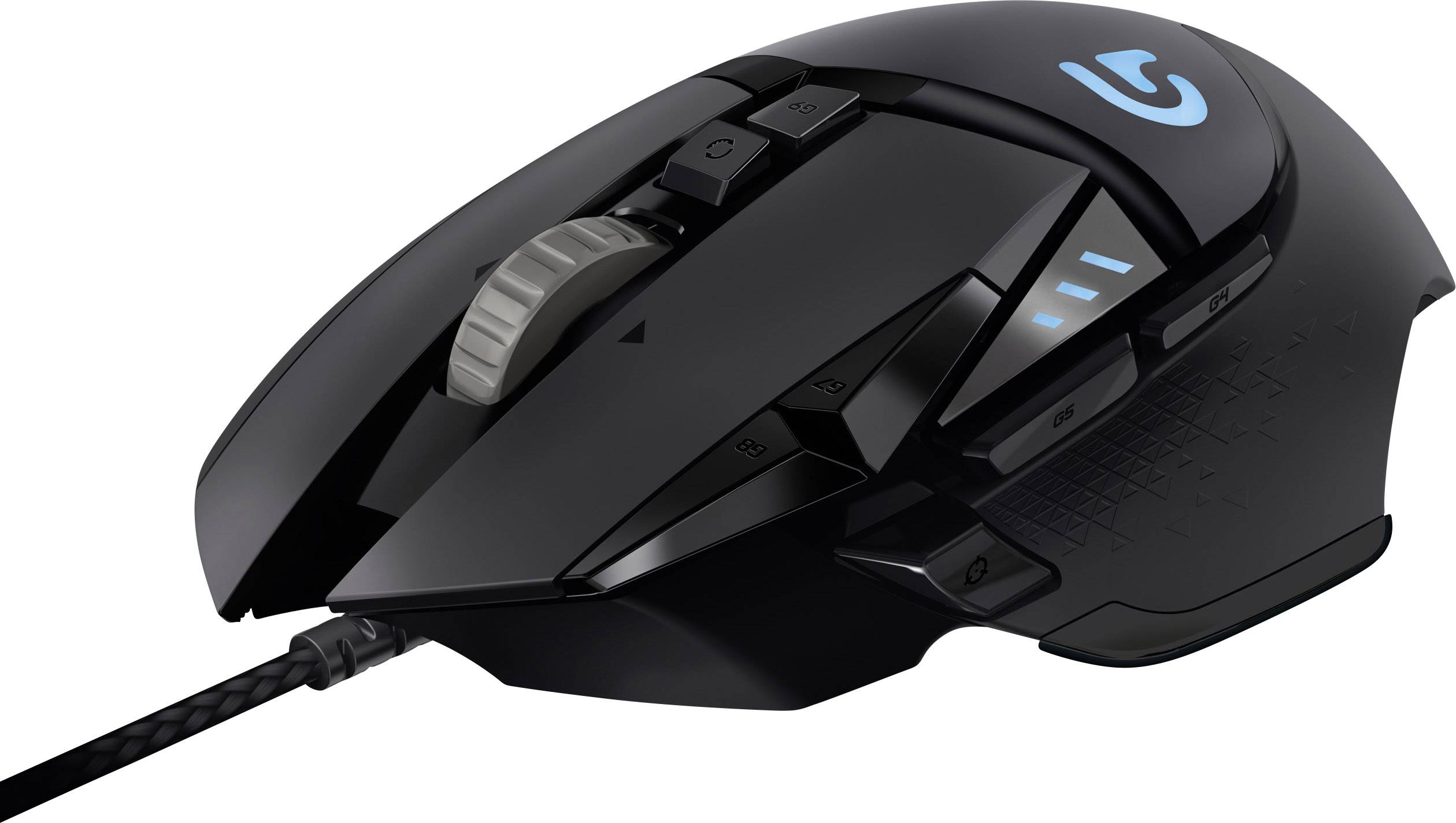 Logitech Gaming G502 Proteus Spectrum RGB Gaming-Maus USB Optisch Schwarz 11 Tasten 12000 dpi Beleuchtet, Gewichts-Tuning