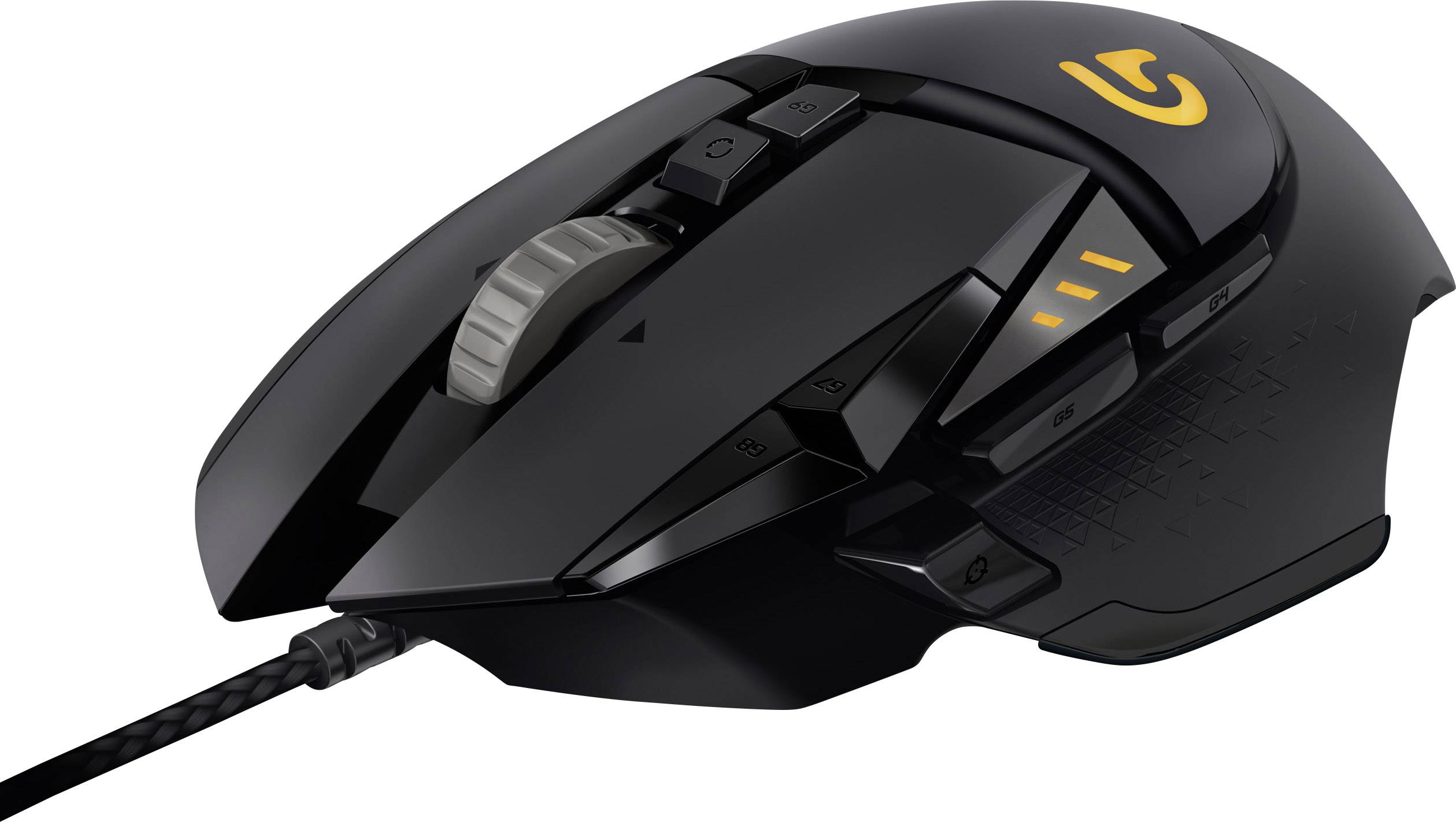 Logitech Gaming G502 Proteus Spectrum RGB Gaming-Maus USB Optisch Schwarz 11 Tasten 12000 dpi Beleuchtet, Gewichts-Tuning