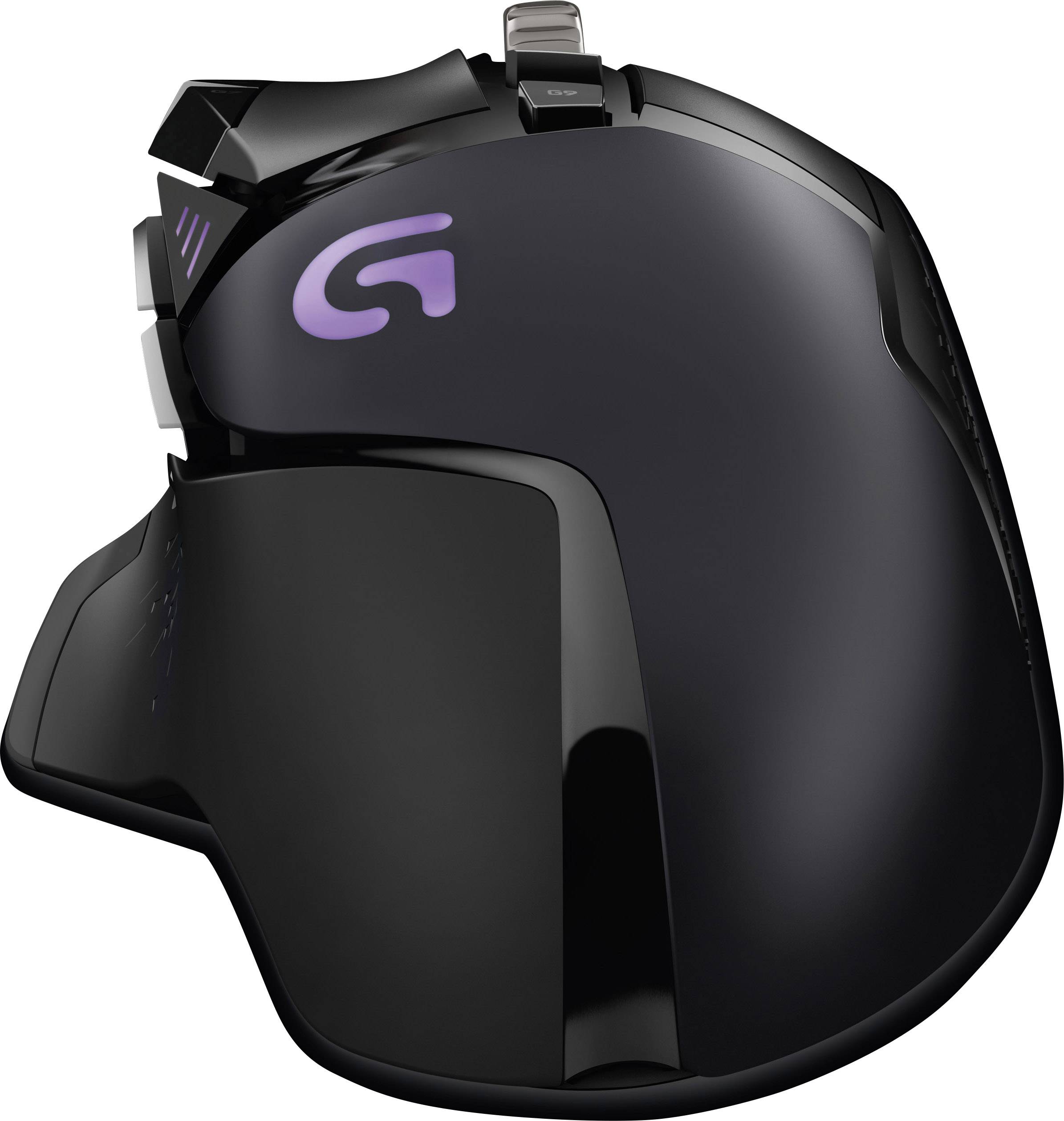 Logitech Gaming G502 Proteus Spectrum RGB Gaming-Maus USB Optisch Schwarz 11 Tasten 12000 dpi Beleuchtet, Gewichts-Tuning