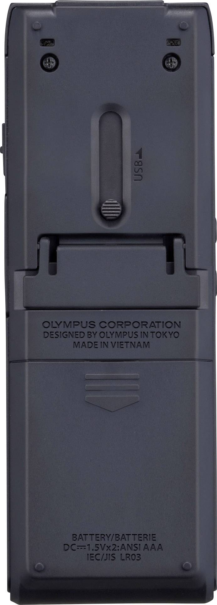 Olympus WS-852 Digitales Diktiergerät Aufzeichnungsdauer (max.) 1040h Silber