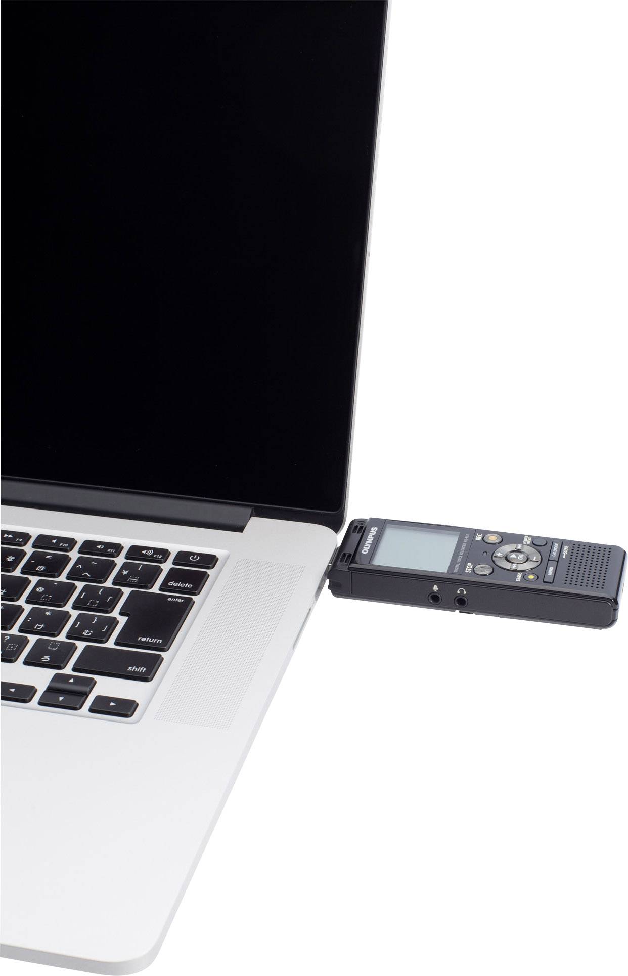 Olympus WS-853 Digitales Diktiergerät Aufzeichnungsdauer (max.) 2080 h Schwarz