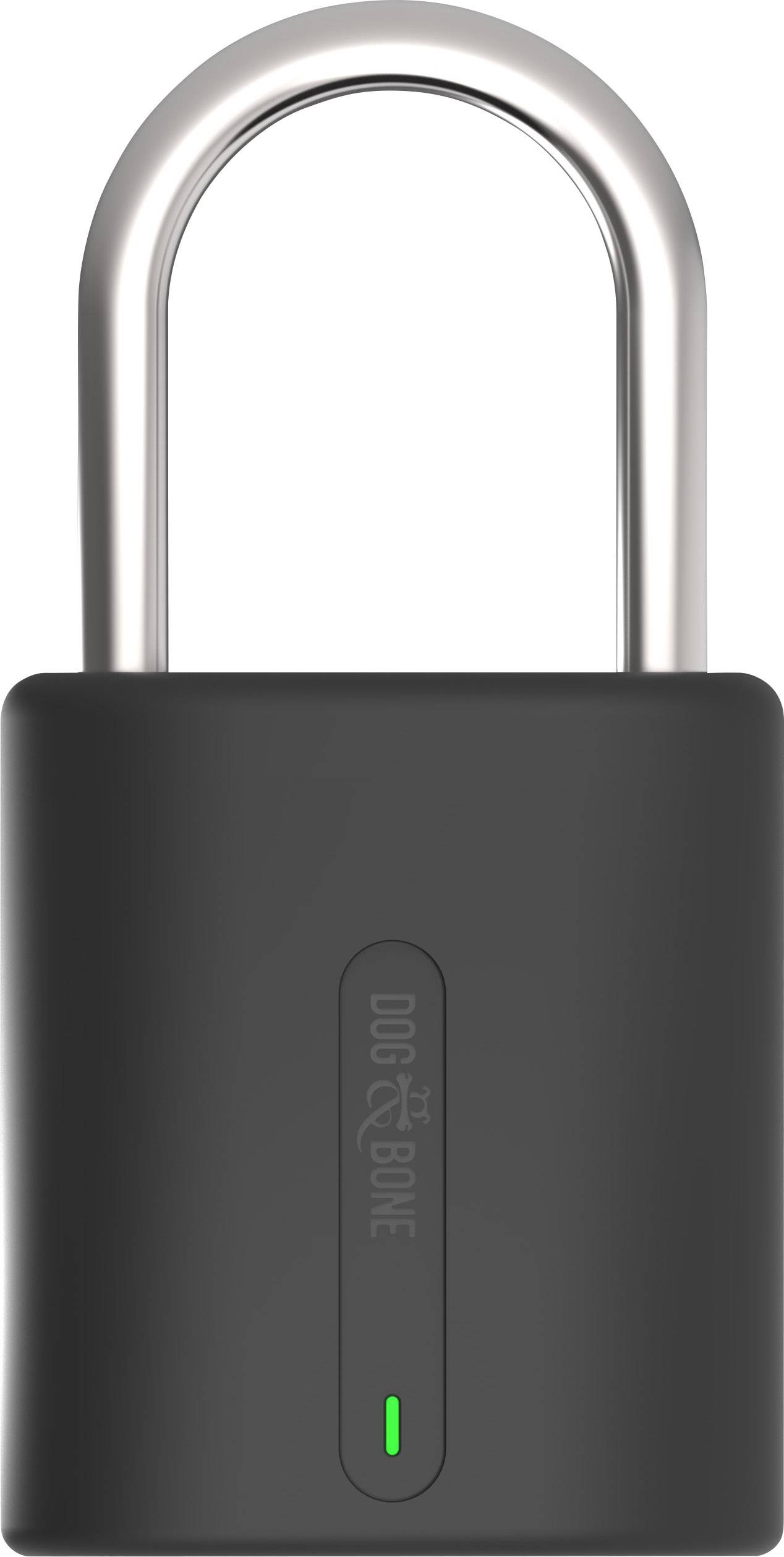 Dog & Bone DAB-LSM003 Vorhängeschloss 51mm Bluetooth Schwarz Bluetooth-Vorhängeschloss