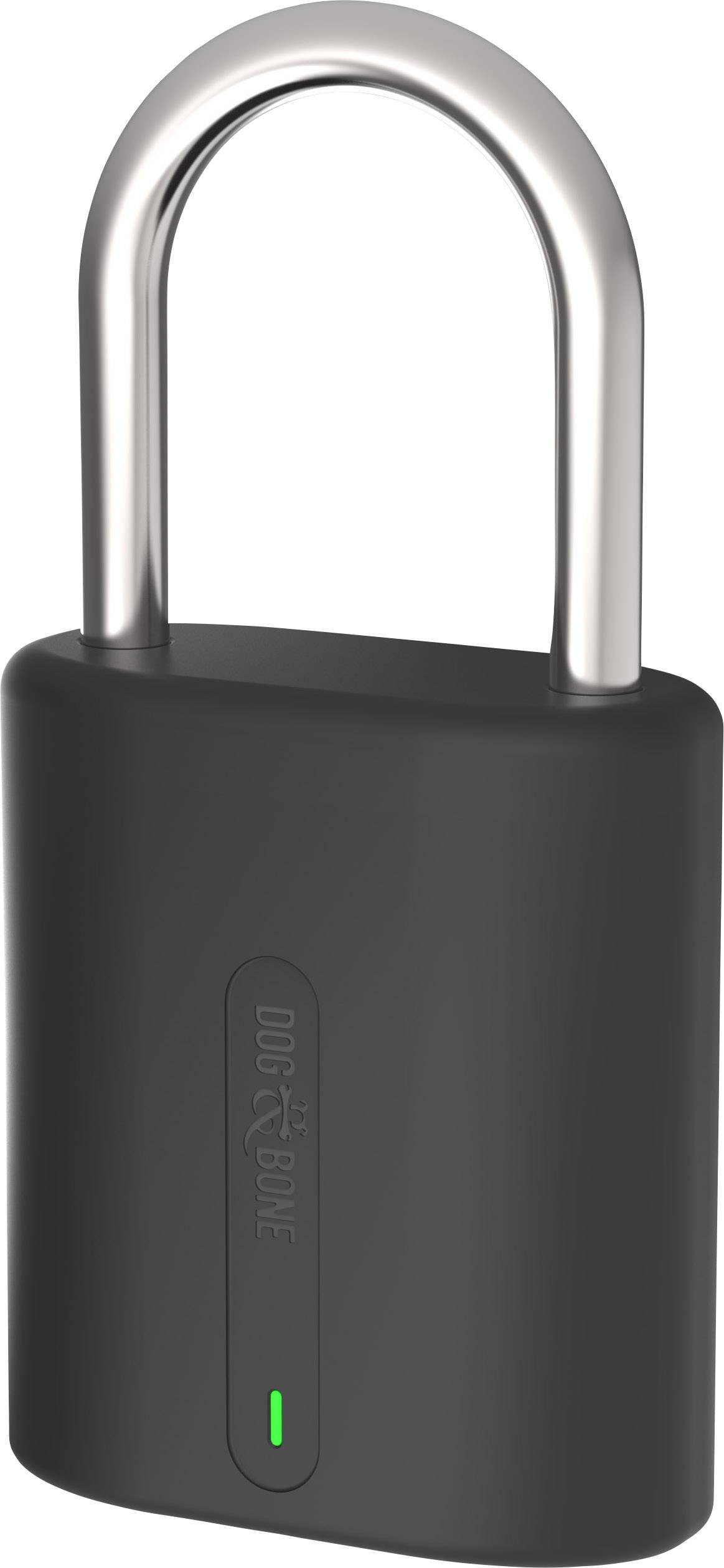 Dog & Bone DAB-LSM003 Vorhängeschloss 51mm Bluetooth Schwarz Bluetooth-Vorhängeschloss