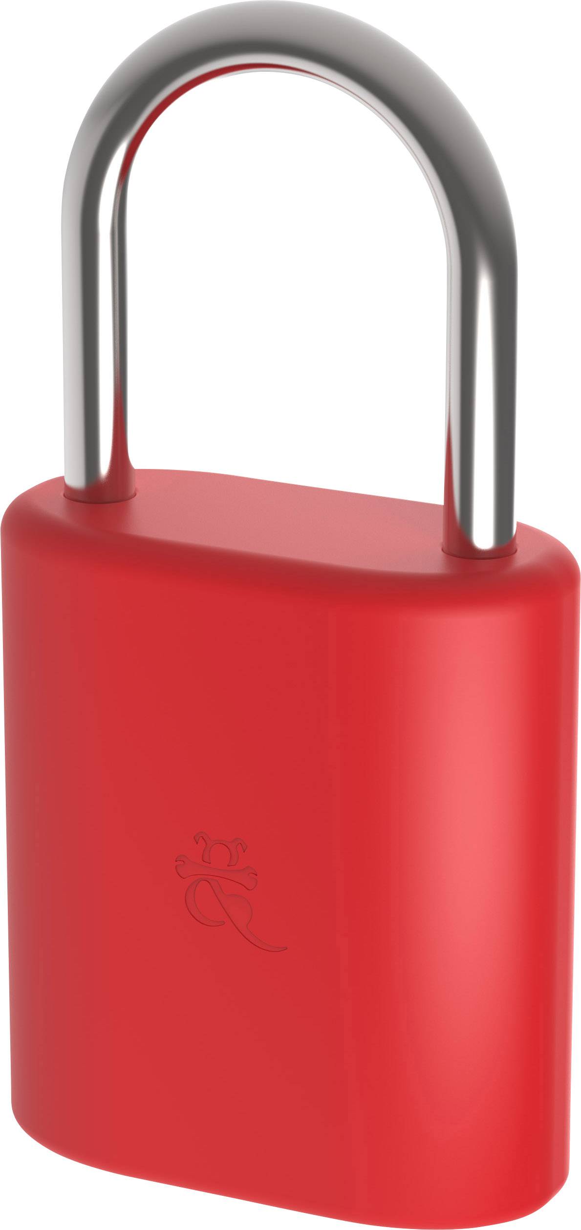 Dog & Bone DAB-LSM006 Vorhängeschloss 51mm Bluetooth Rot Bluetooth-Vorhängeschloss