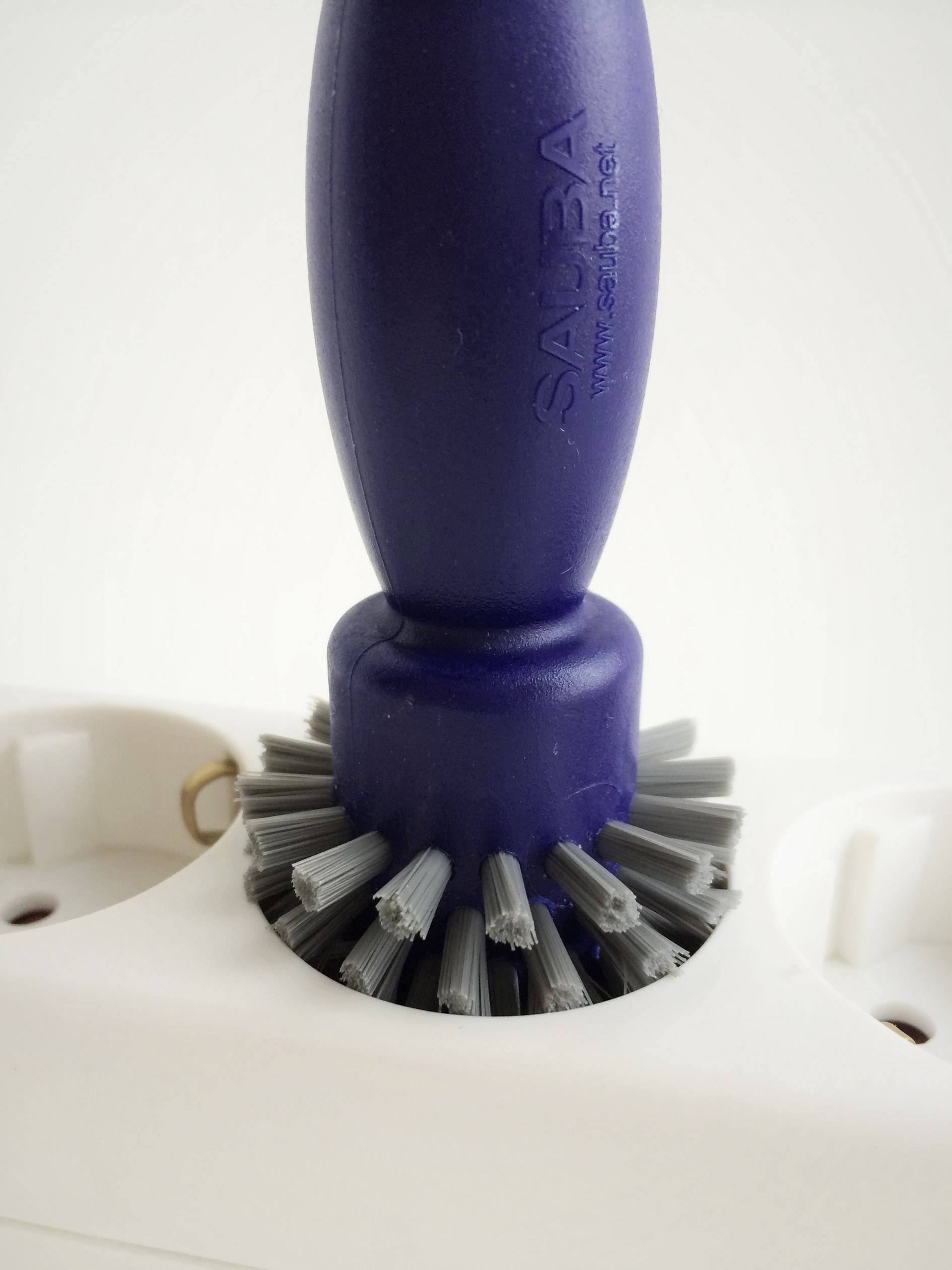 SAUBA 0070 Steckdosen-Reiniger Blau, Grau