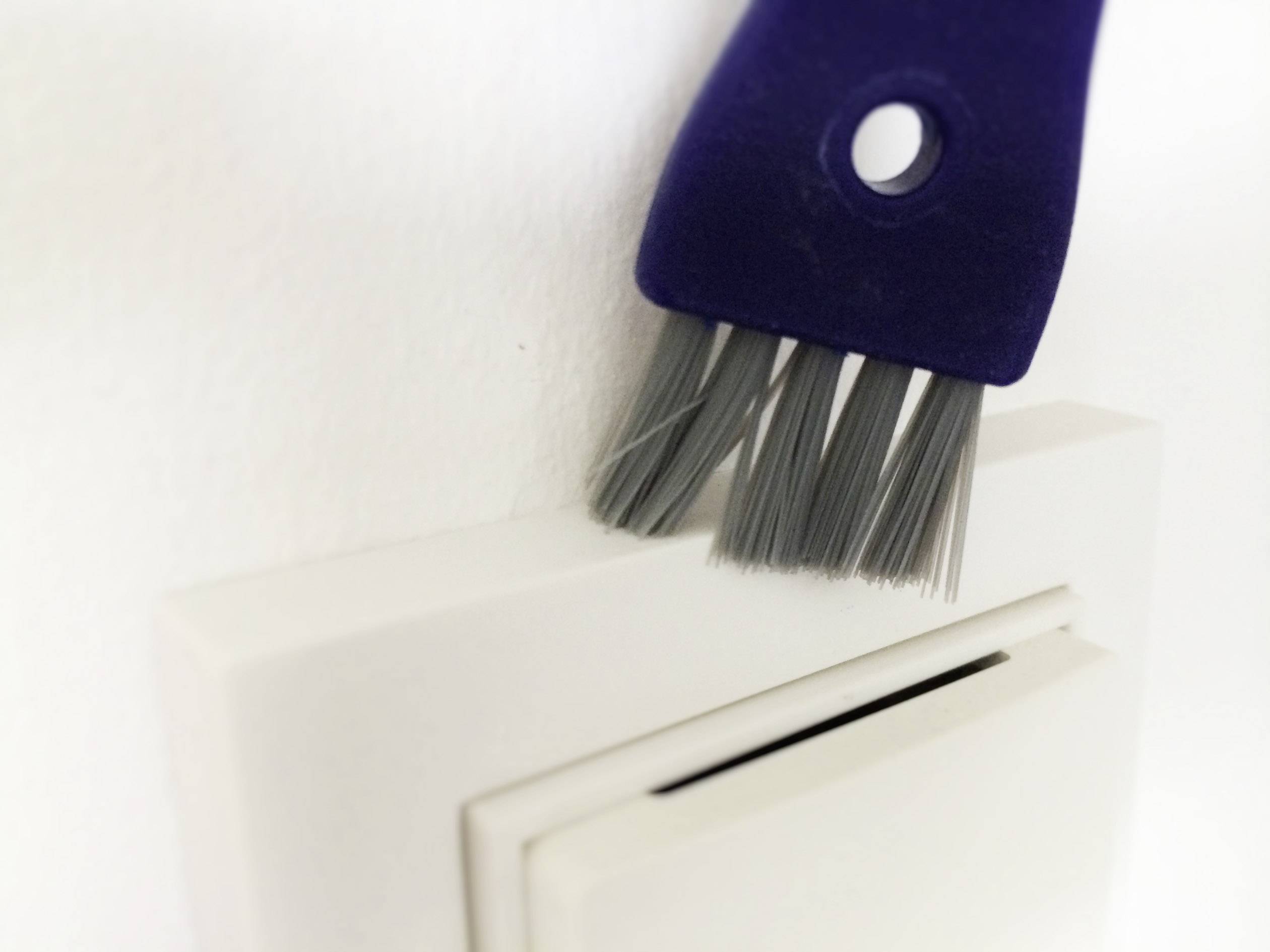 SAUBA 0414 Steckdosen-Reiniger Blau, Grau