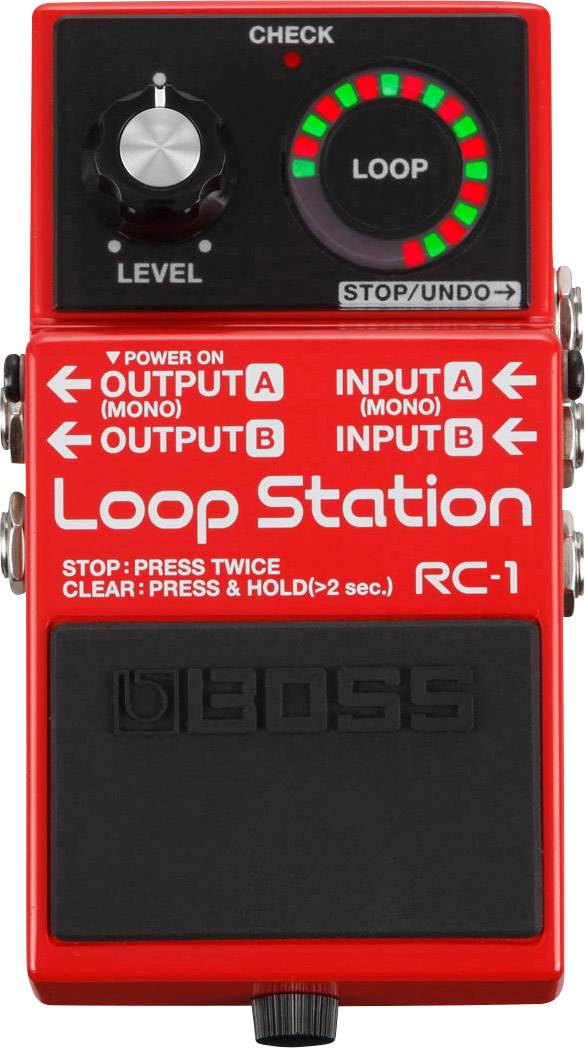 BOSS RC-1 Gitarreneffekt Loop-Pedal
