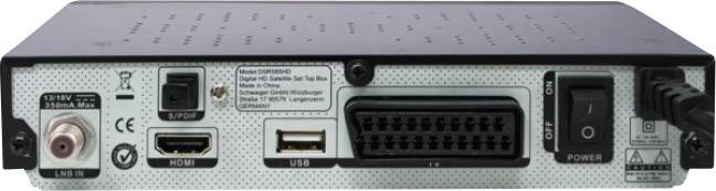 Schwaiger DSR585HD HDSATReceiver digitalo