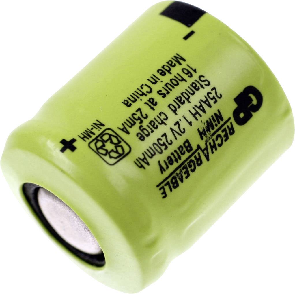 GP GPIND25AAHB Spezial-Akku 1/3 AA Flat-Top NiMH 1.2 V 250 mAh 1 St.