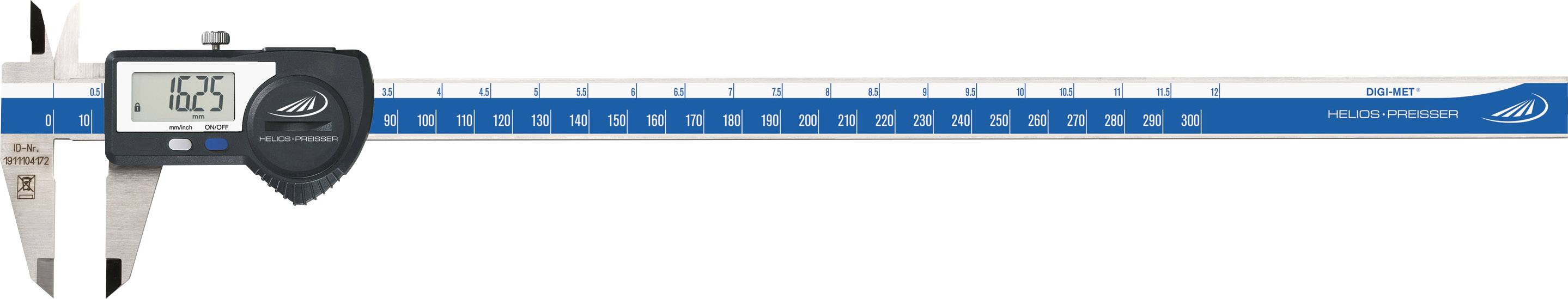 Helios Preisser DIGI-MET 1320522 Digitaler Messschieber 300 mm